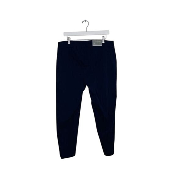 Jm‎ Collection Blue Comfort Waist Ankle Pants Plus Size 1X NWT - Picture 2 of 5